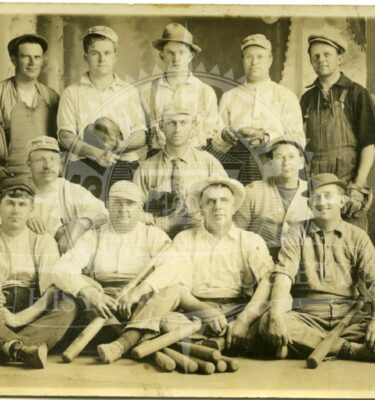 Fat Men's Ball Team 1911