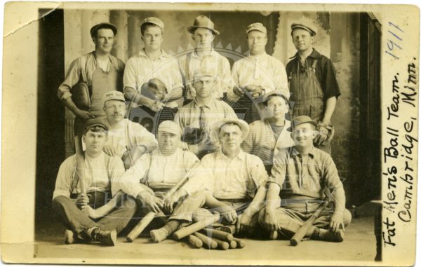 Fat Men's Ball Team 1911