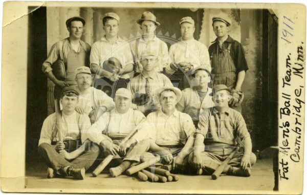 Fat Men's Ball Team 1911